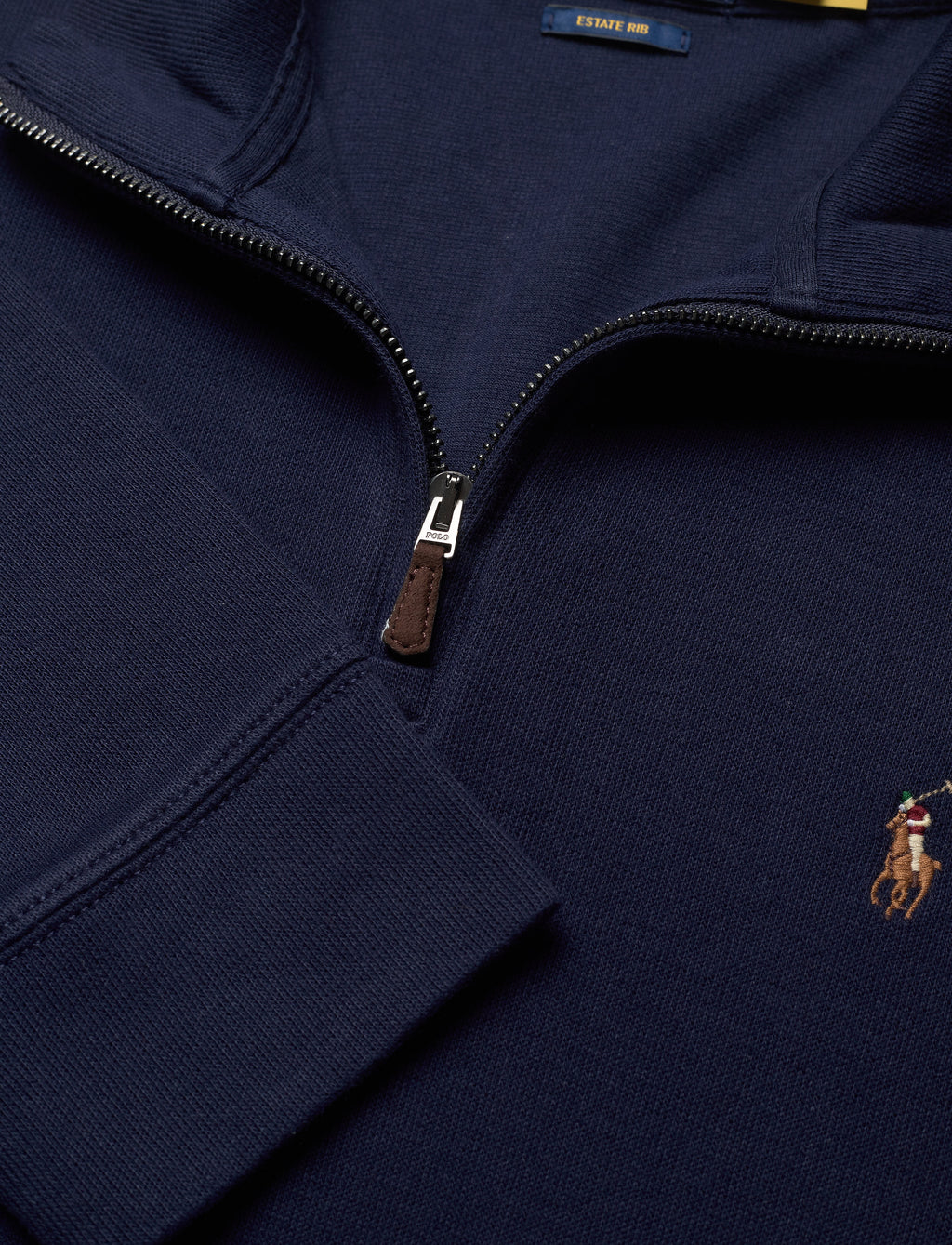 Polo Ralph Lauren Estate-Rib Quarter-Zip Pullover