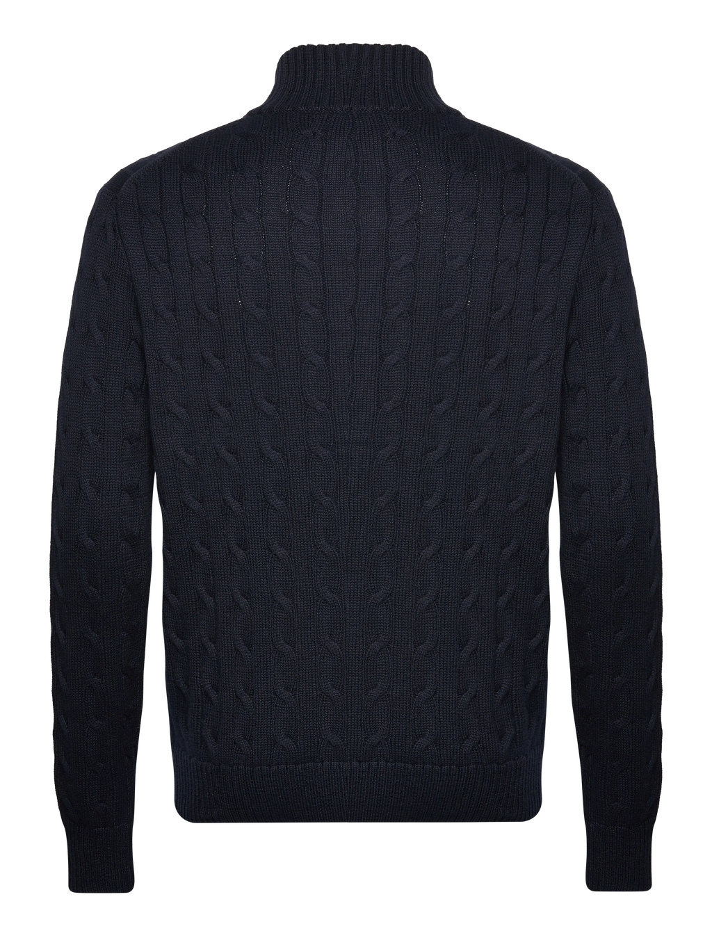 Polo Ralph Lauren Cable-Knit Cotton Full-Zip Sweater