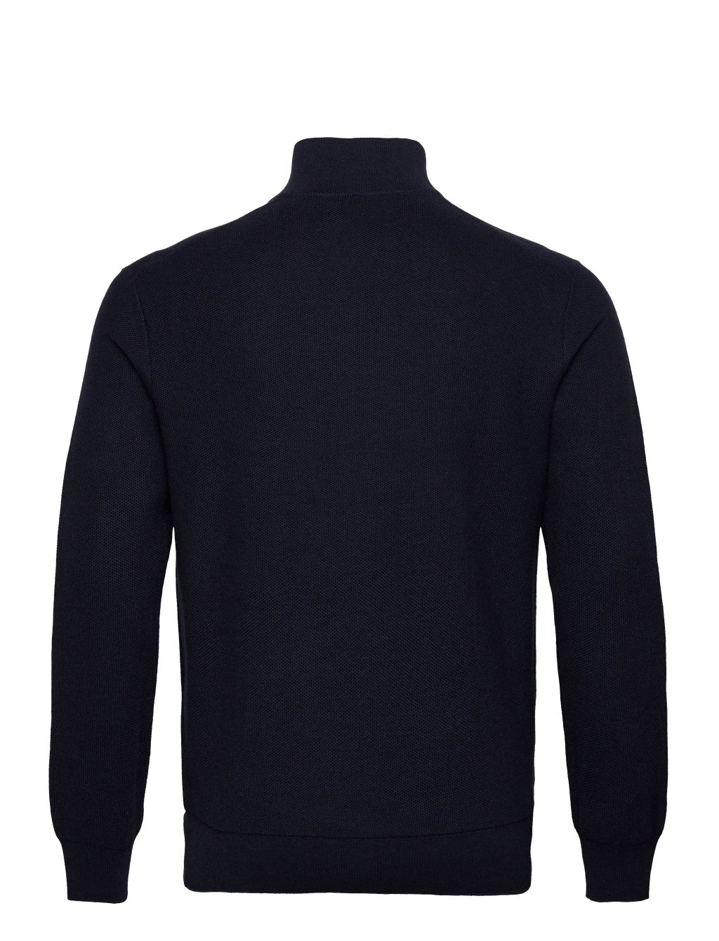 Polo Ralph Lauren Mesh-Knit Cotton Quarter-Zip Sweater