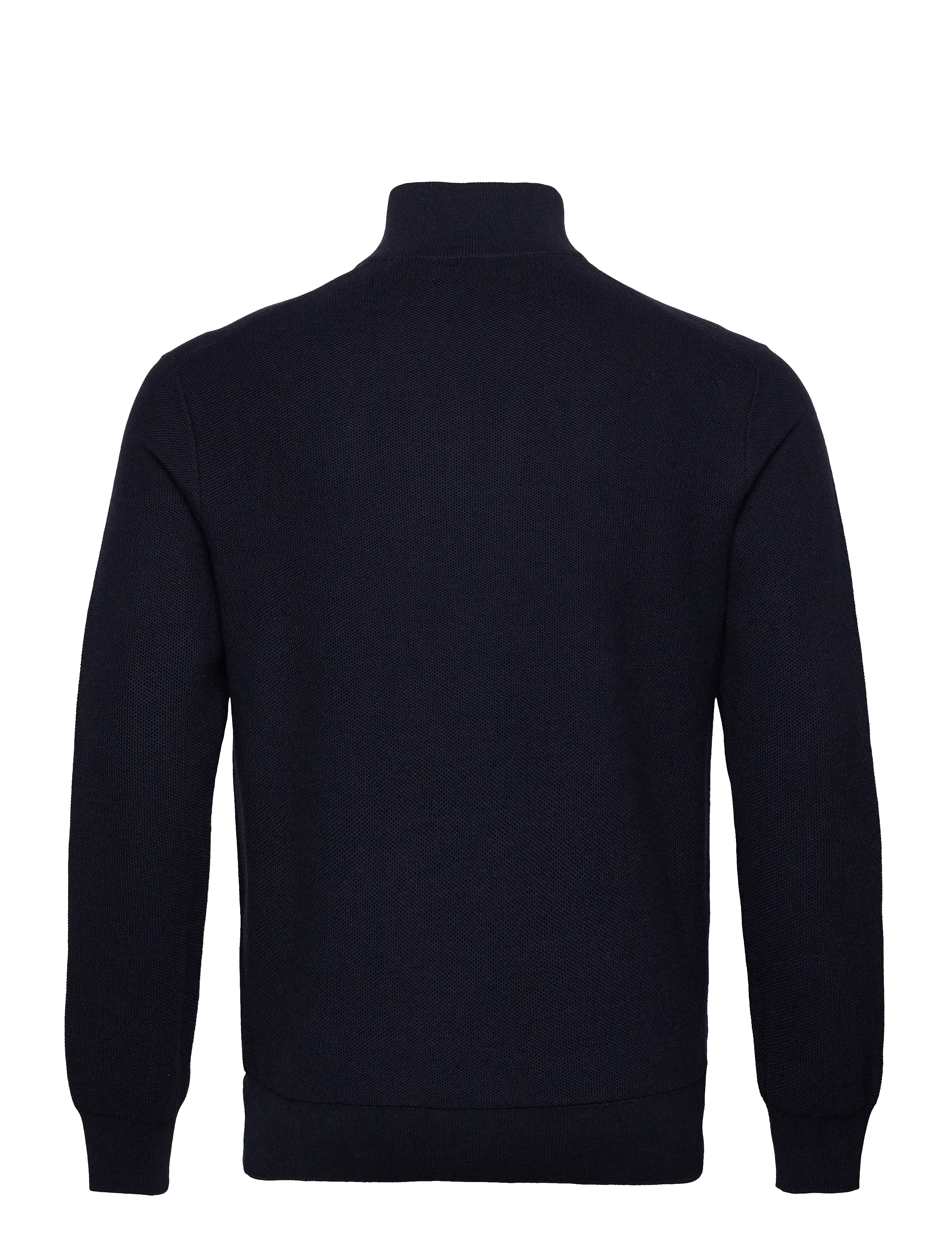 Polo Ralph Lauren Mesh-Knit Cotton Quarter-Zip Sweater