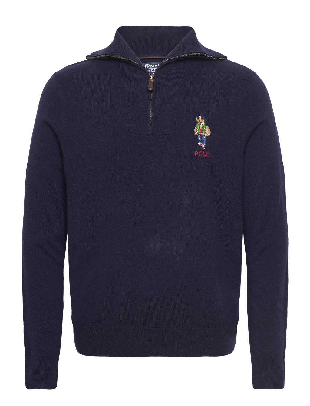 Polo Ralph Lauren Polo Bear Wool Quarter-Zip Sweater
