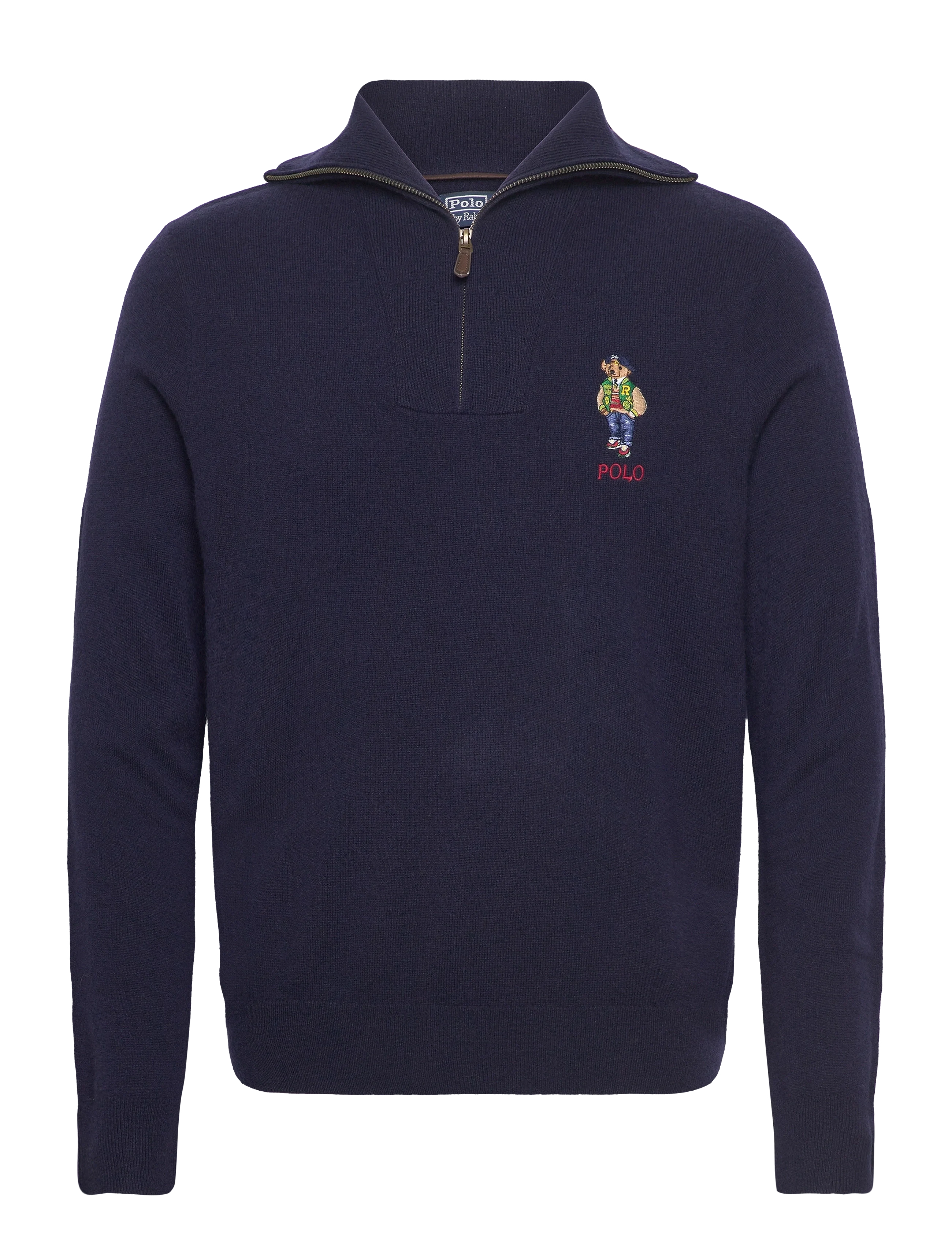 Polo Ralph Lauren Polo Bear Wool Quarter-Zip Sweater