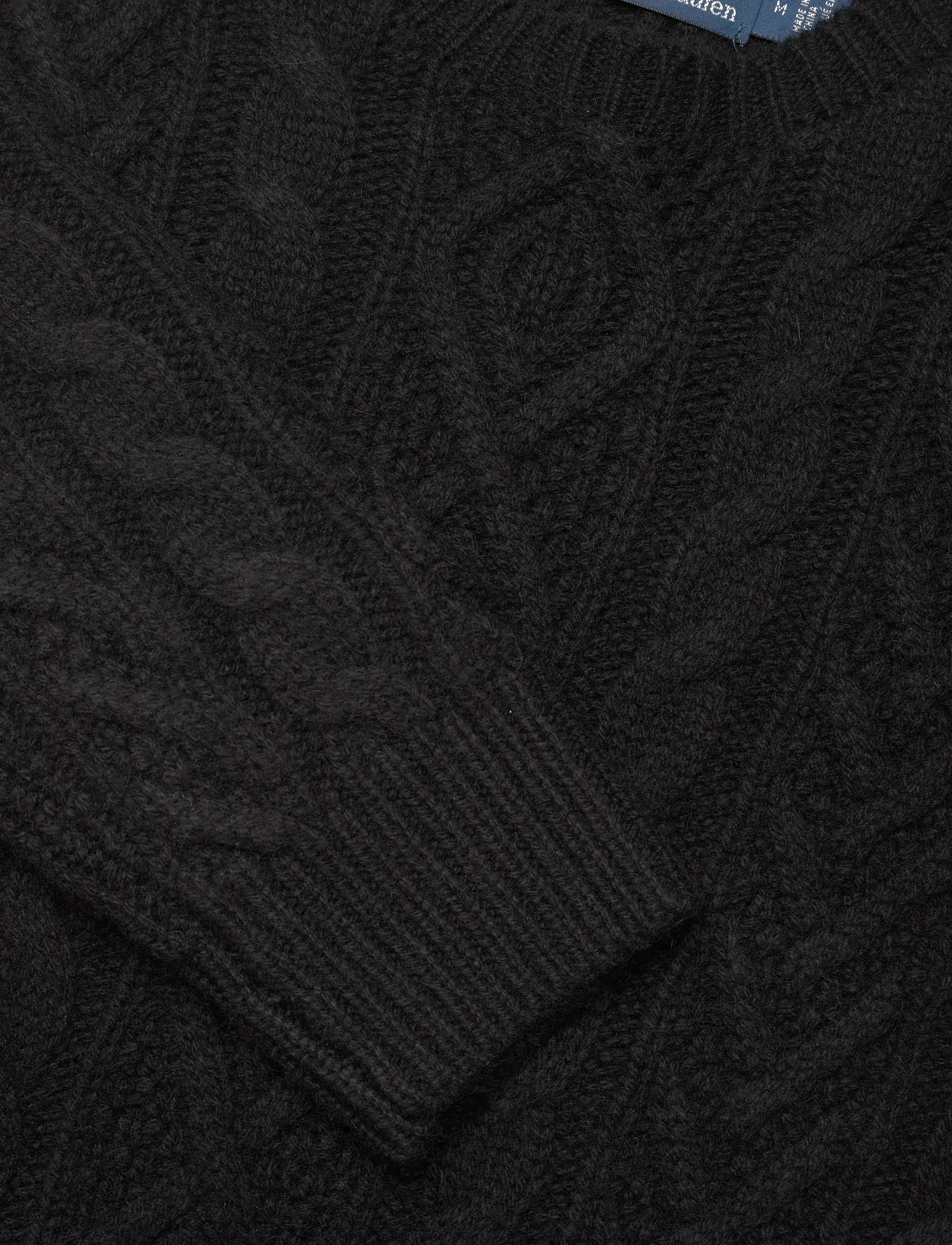 Polo Ralph Lauren Wool-Alpaca Fisherman’s Sweater