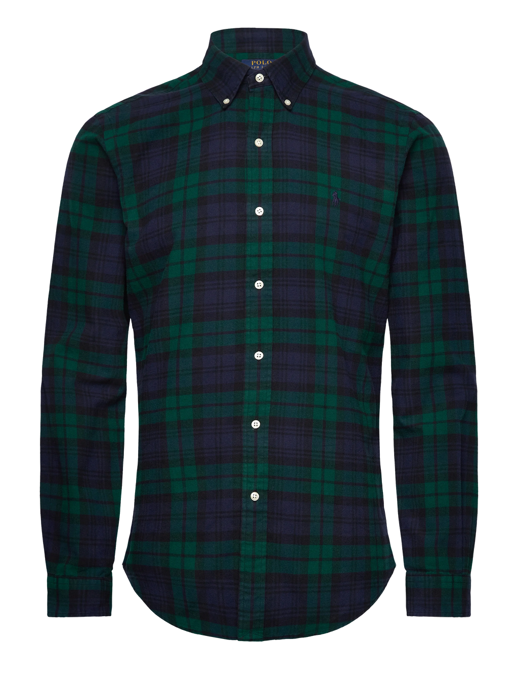 Polo Ralph Lauren Custom Fit Plaid Brushed Oxford Shirt