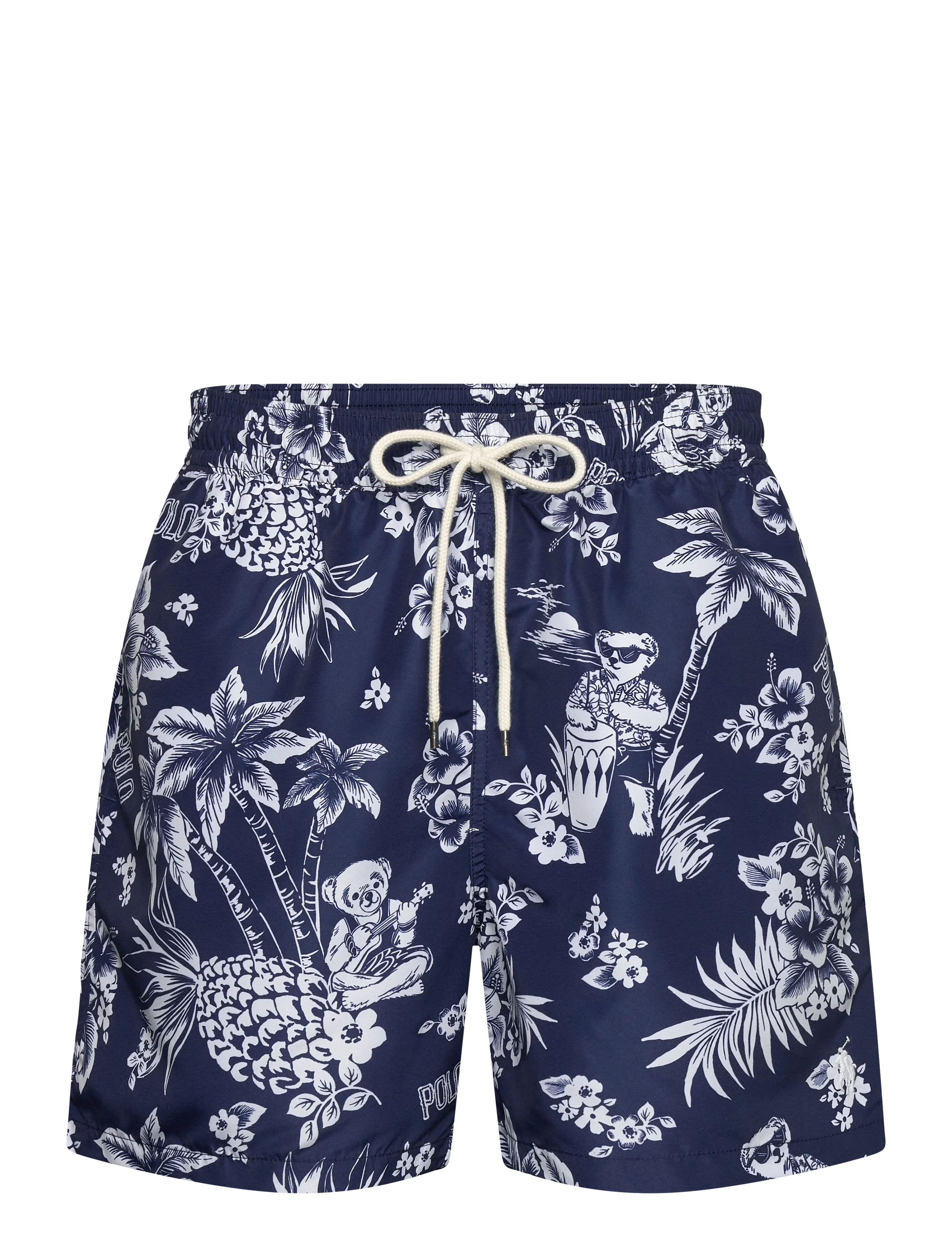 Polo Ralph Lauren 5.75-Inch Traveler Polo Bear Swim Trunk