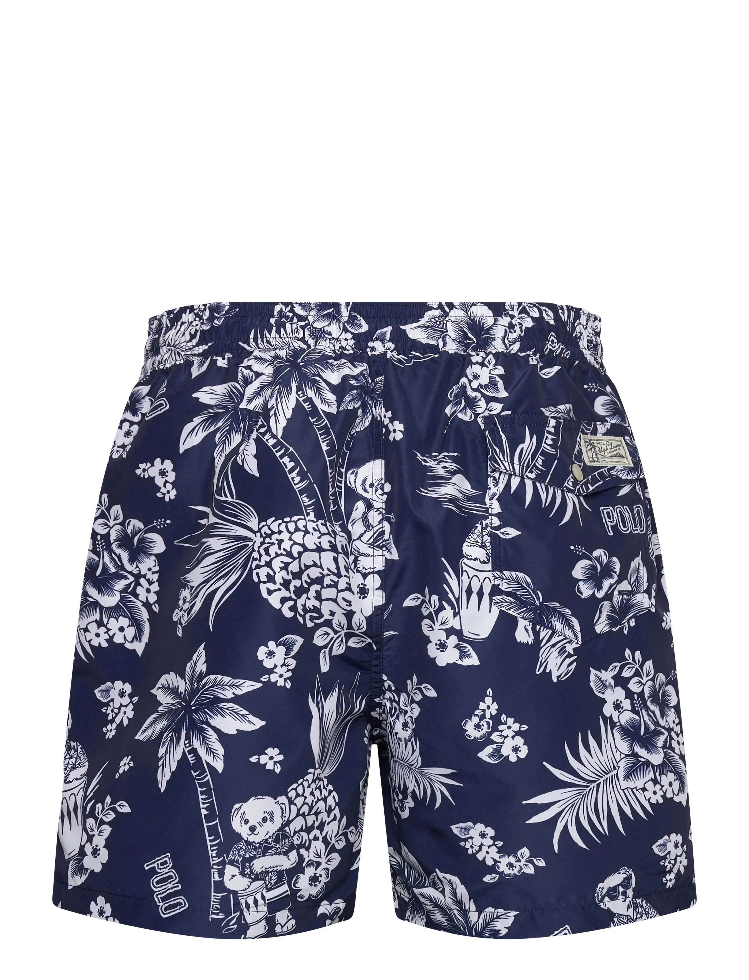 Polo Ralph Lauren 5.75-Inch Traveler Polo Bear Swim Trunk