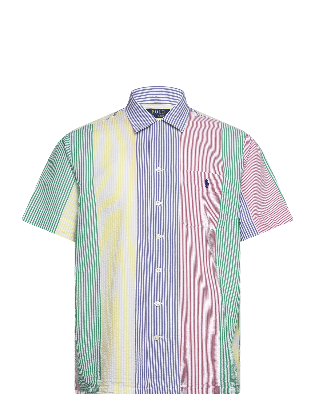 Polo Ralph Lauren Classic Striped Seersucker Camp Shirt