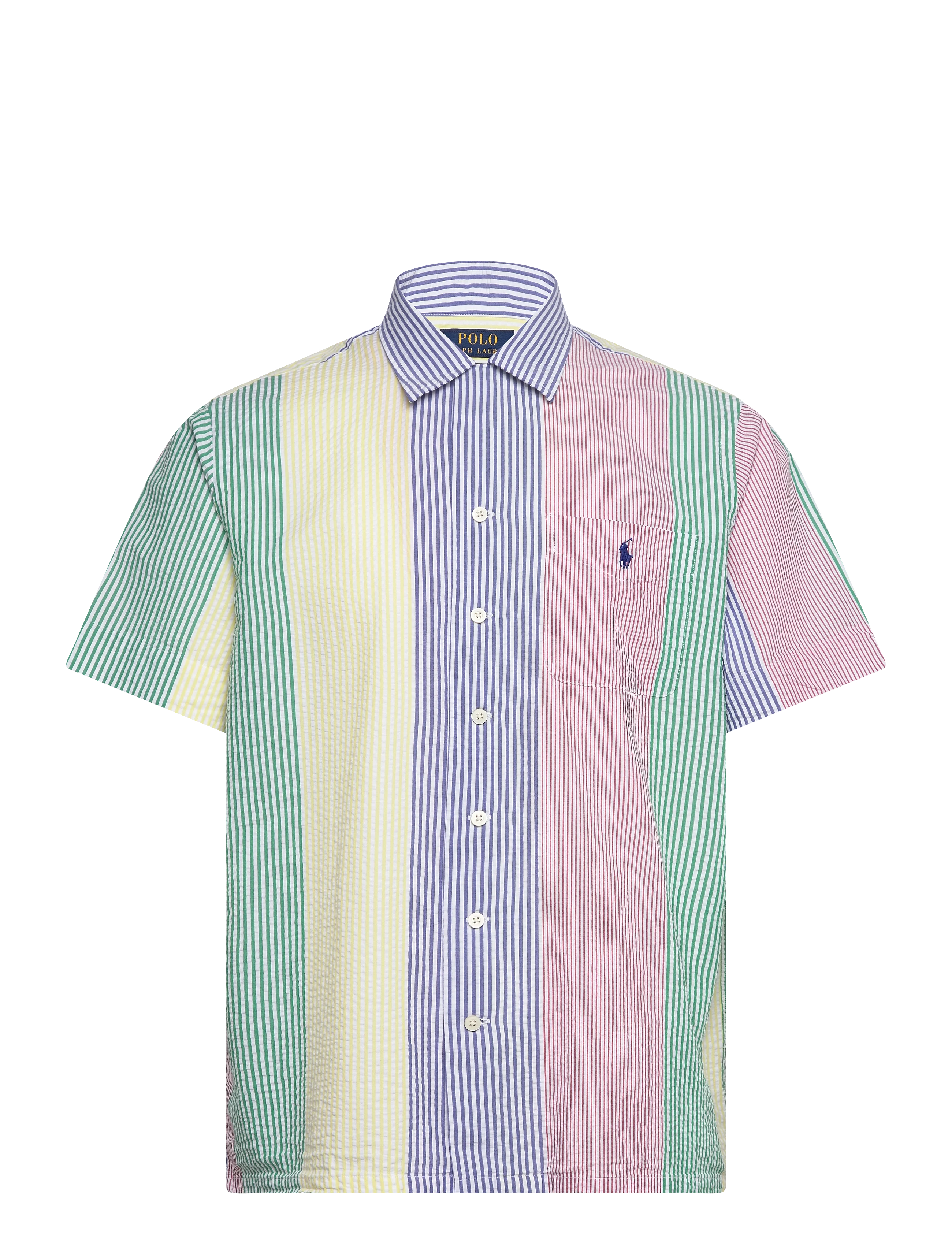 Polo Ralph Lauren Classic Striped Seersucker Camp Shirt