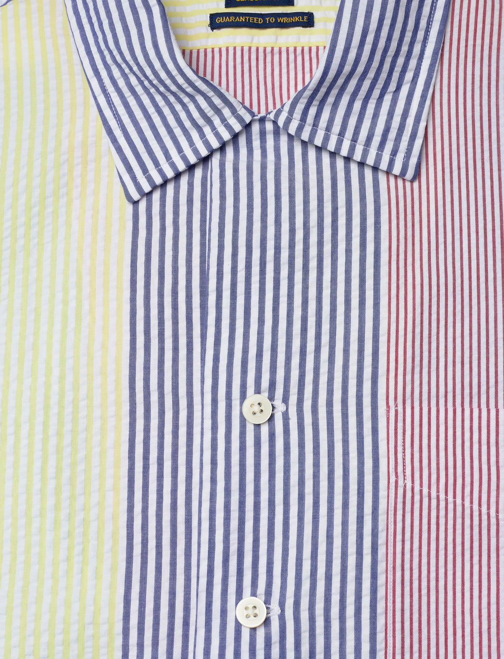 Polo Ralph Lauren Classic Striped Seersucker Camp Shirt