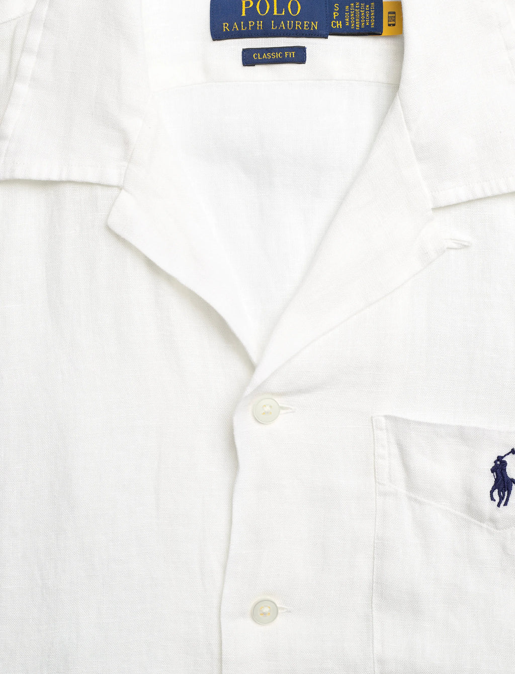 Polo Ralph Lauren Classic Fit Linen Camp Shirt