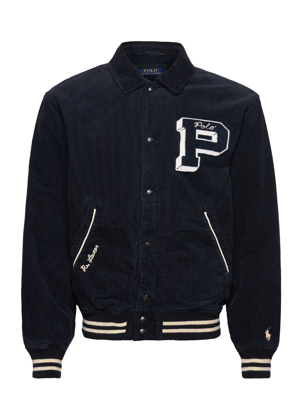 Polo Ralph Lauren Corduroy Letter Jacket
