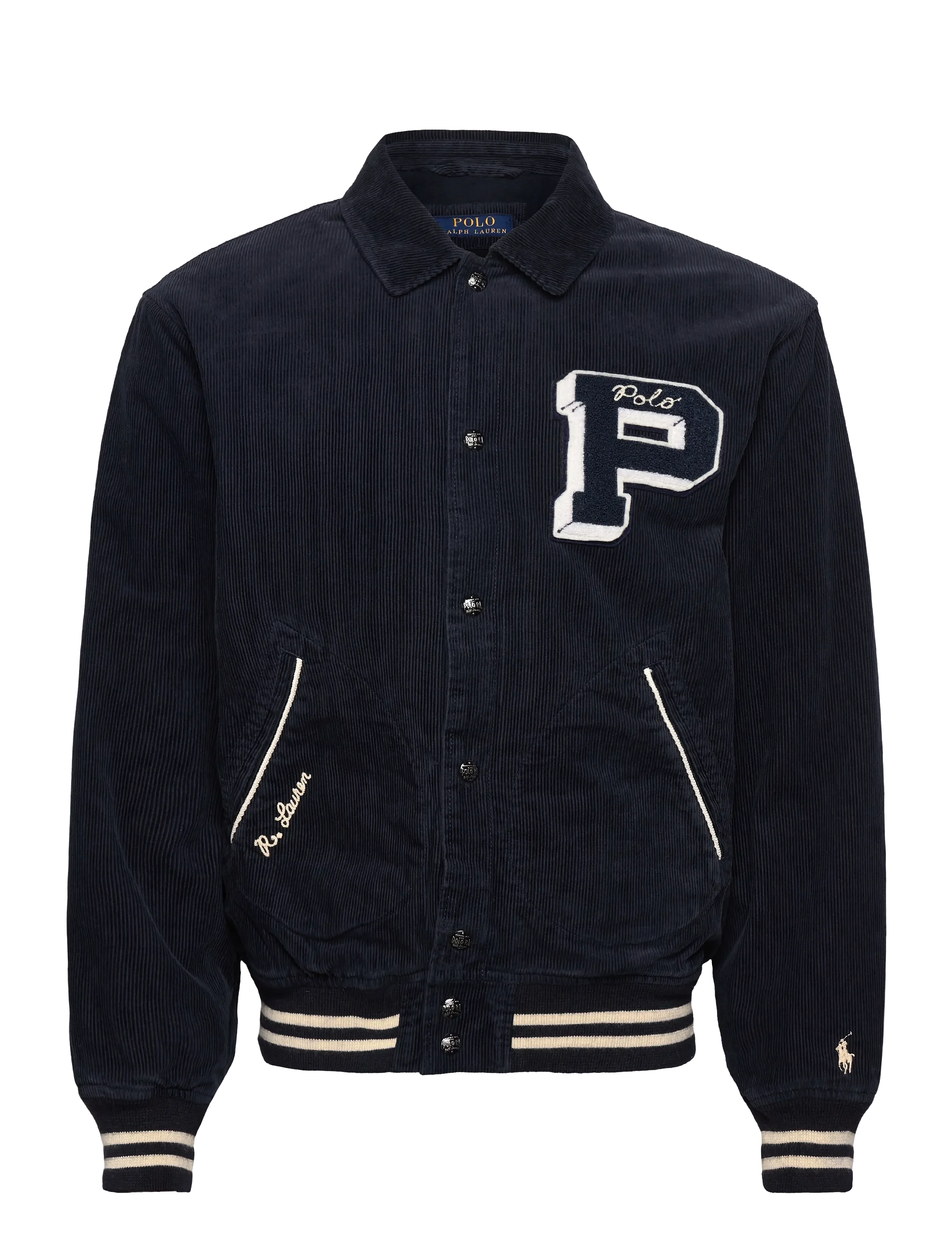 Polo Ralph Lauren Corduroy Letter Jacket