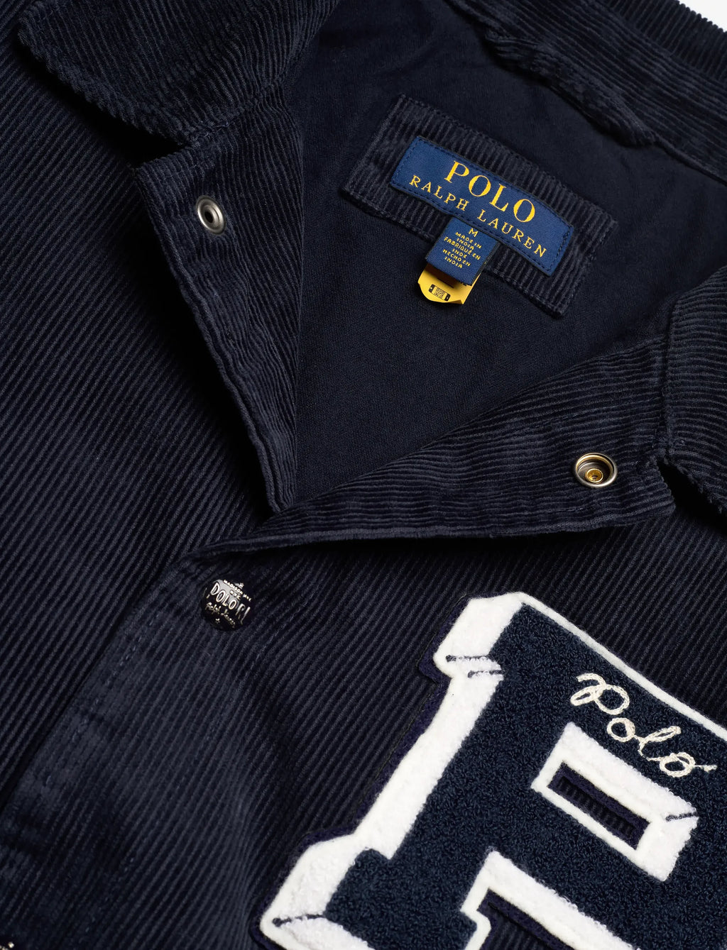 Polo Ralph Lauren Corduroy Letter Jacket