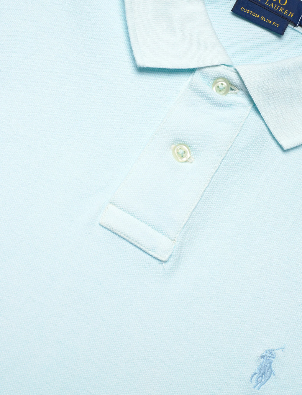 Polo Ralph Lauren Custom Slim Mineral-Dyed Mesh Polo Shirt