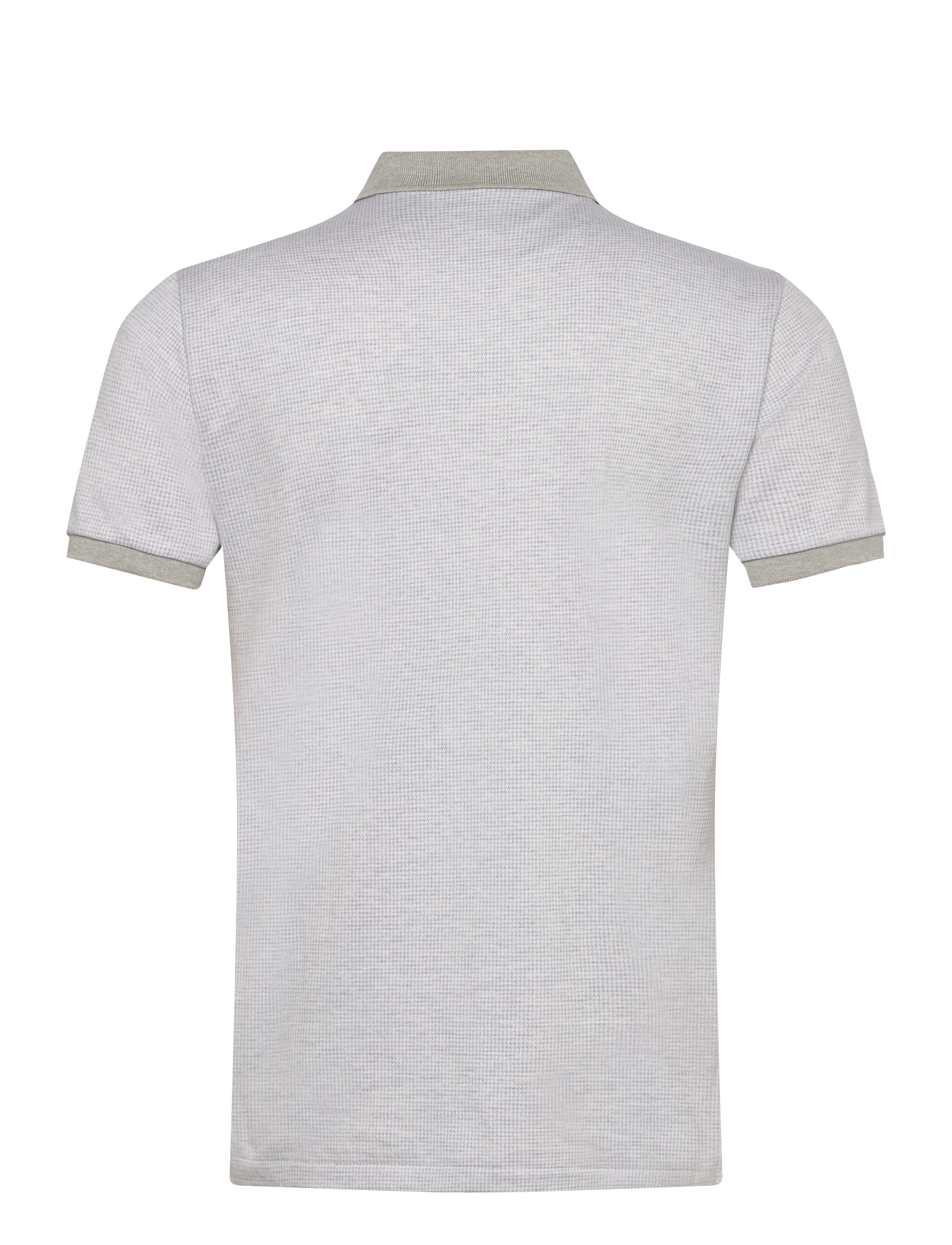 Polo Ralph Lauren Custom Slim Fit Houndstooth Polo Shirt