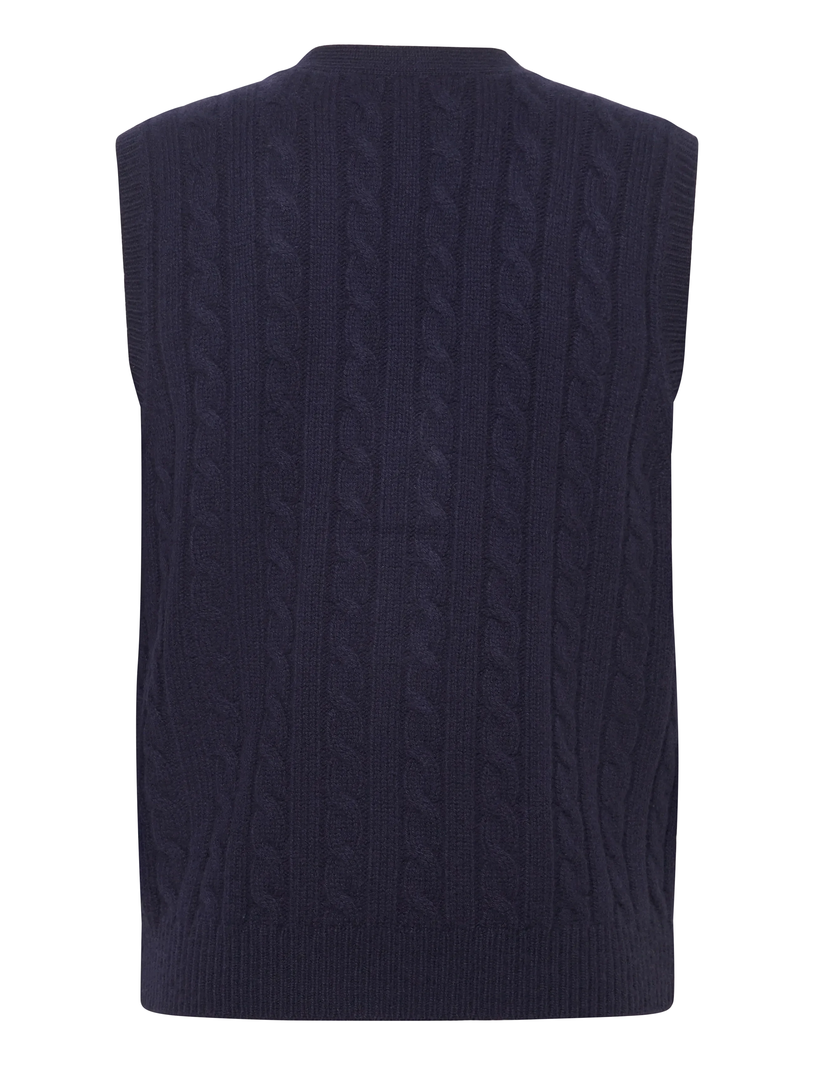 Polo Ralph Lauren Cable-Knit Wool-Cashmere Sweater Vest