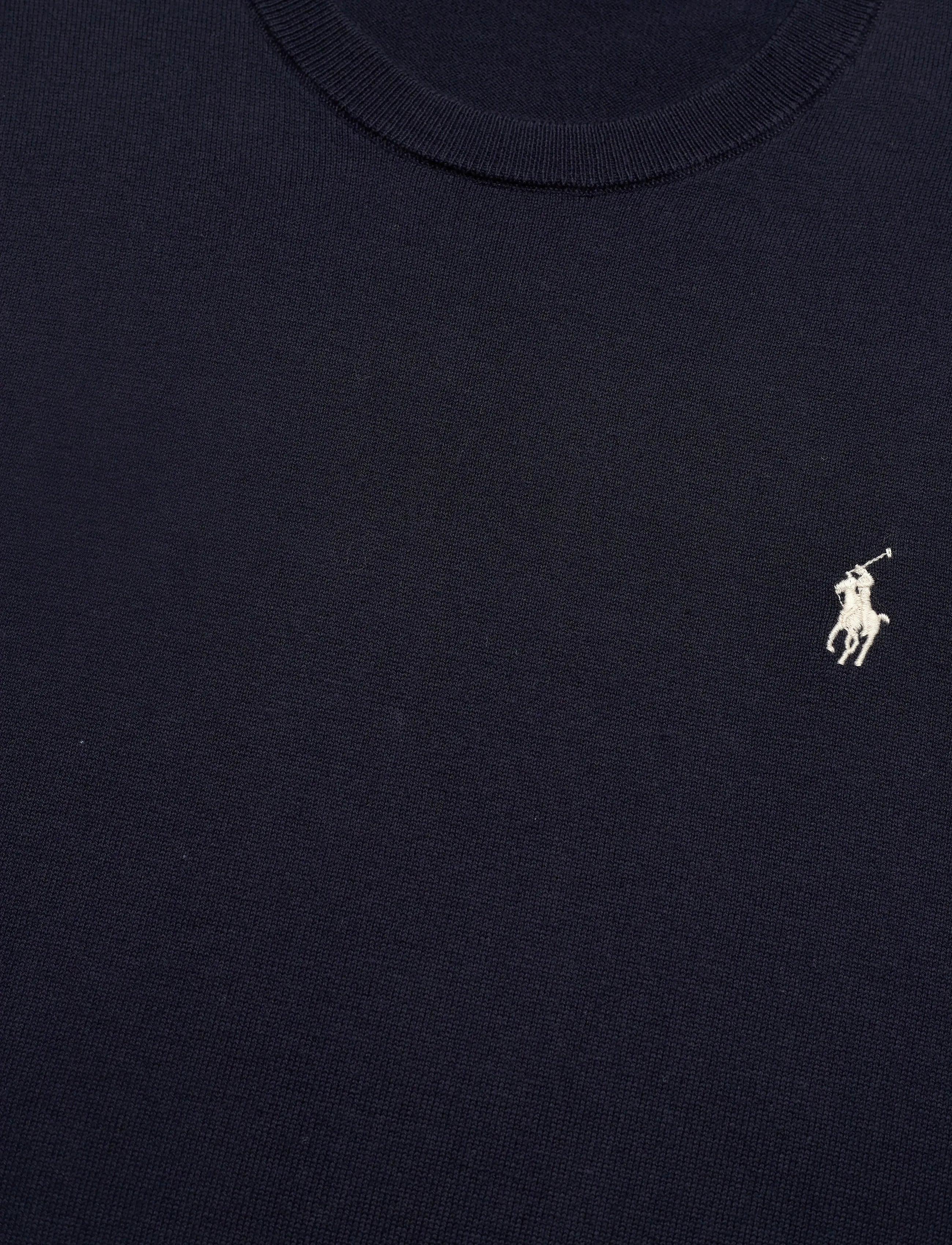 Polo Ralph Lauren Cotton Crewneck Short-Sleeve Sweater