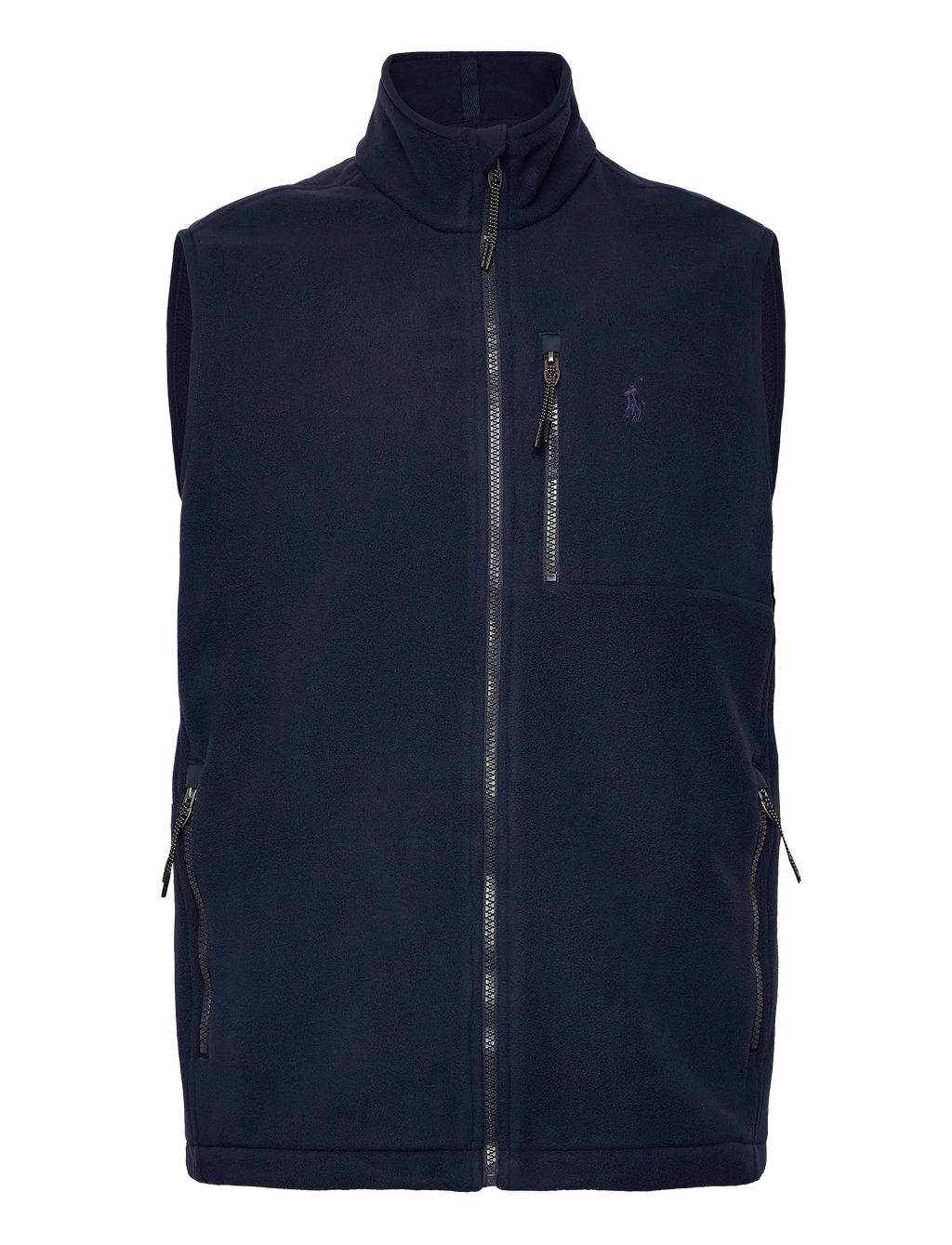 Polo Ralph Lauren Brushed Fleece Mockneck Vest
