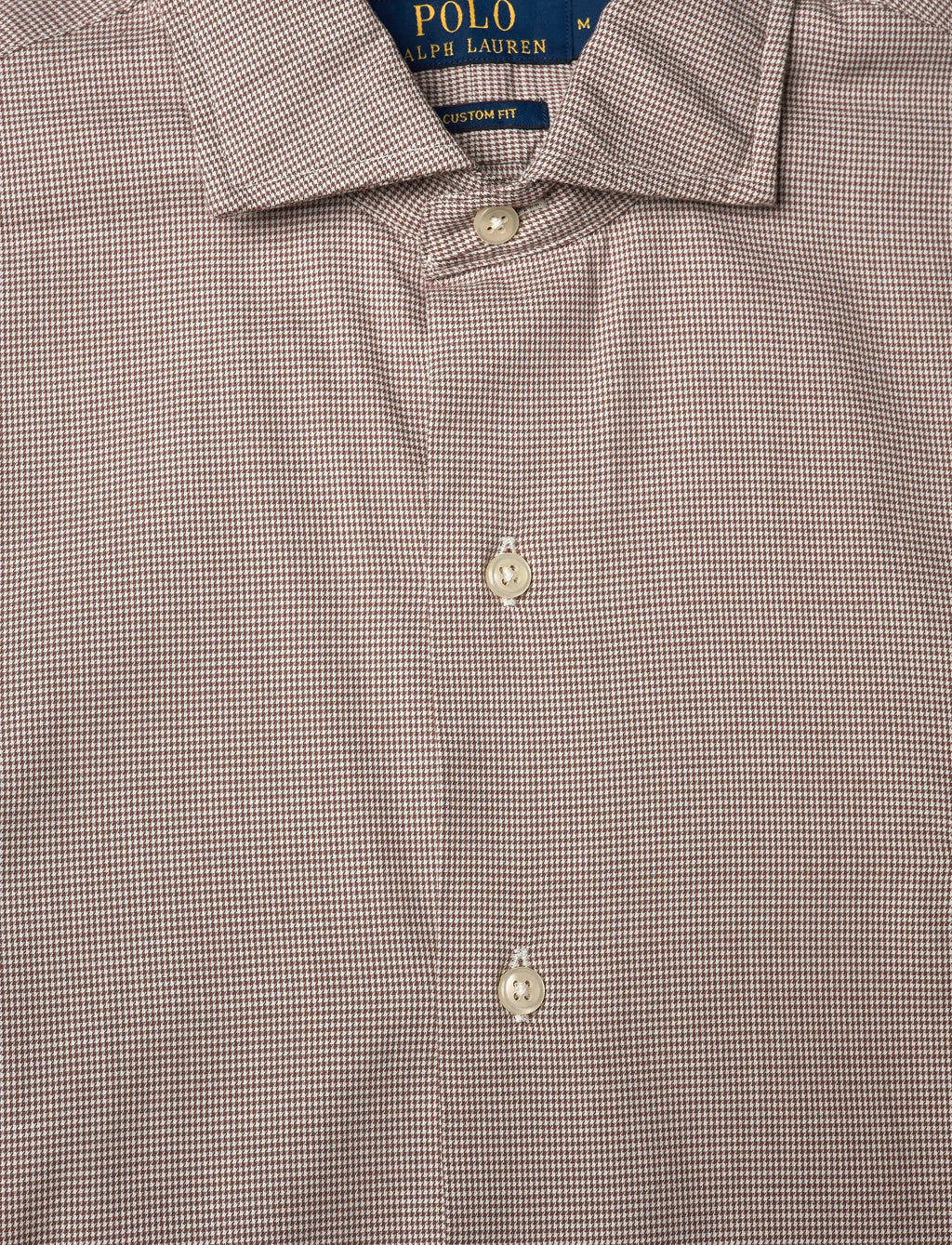 Polo Ralph Lauren Custom Fit Houndstooth Twill Shirt