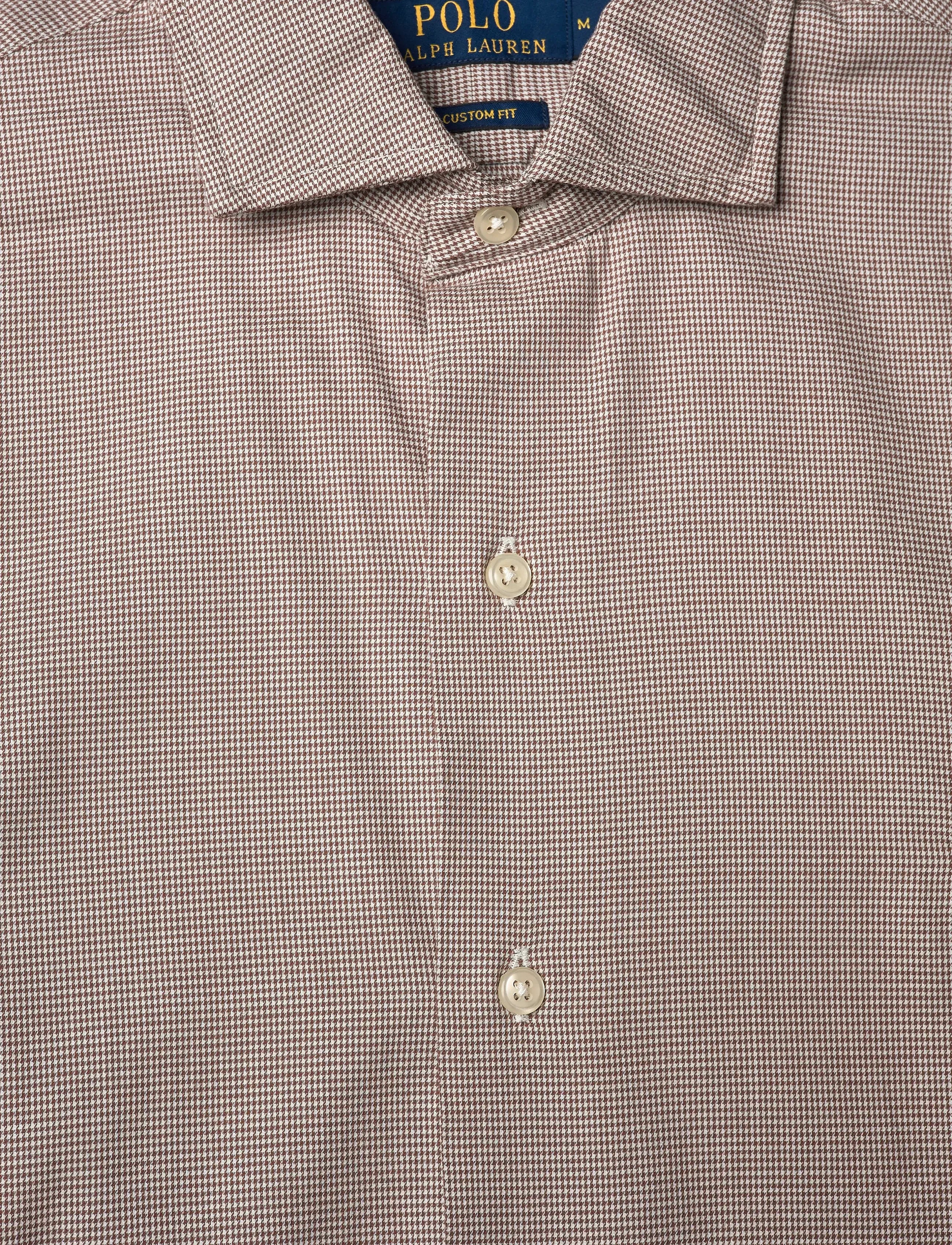 Polo Ralph Lauren Custom Fit Houndstooth Twill Shirt